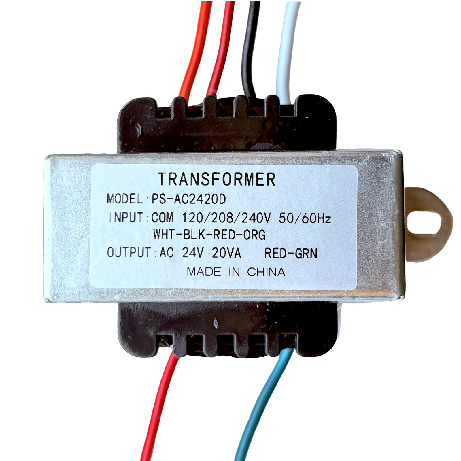 CORALVOLT 24V 40VA HVAC Furnace Control Transformer, Multi-Tap 120/208/240V