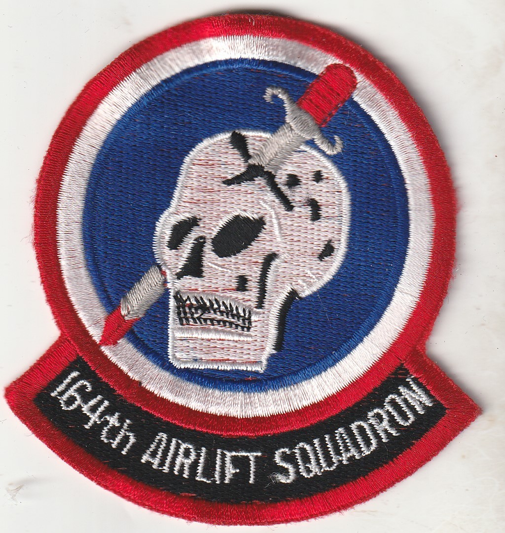 USAF AIR FORCE 164th AIRLIFT SQN Mansfield Lahm AP Ohio patch