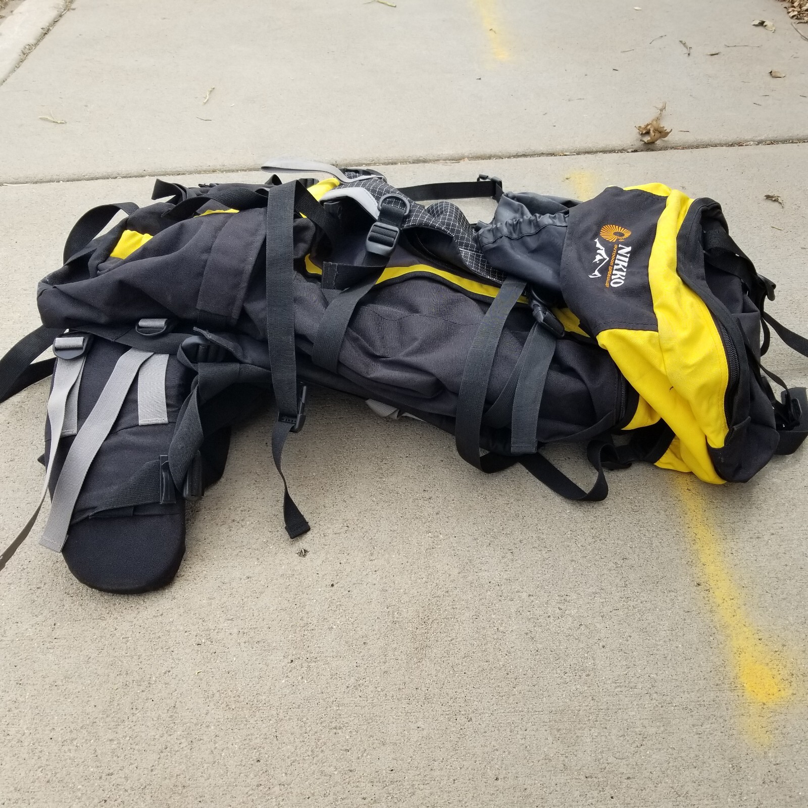 Nikko Hiking Backpack Framed Bag Extreme 75 Vintage