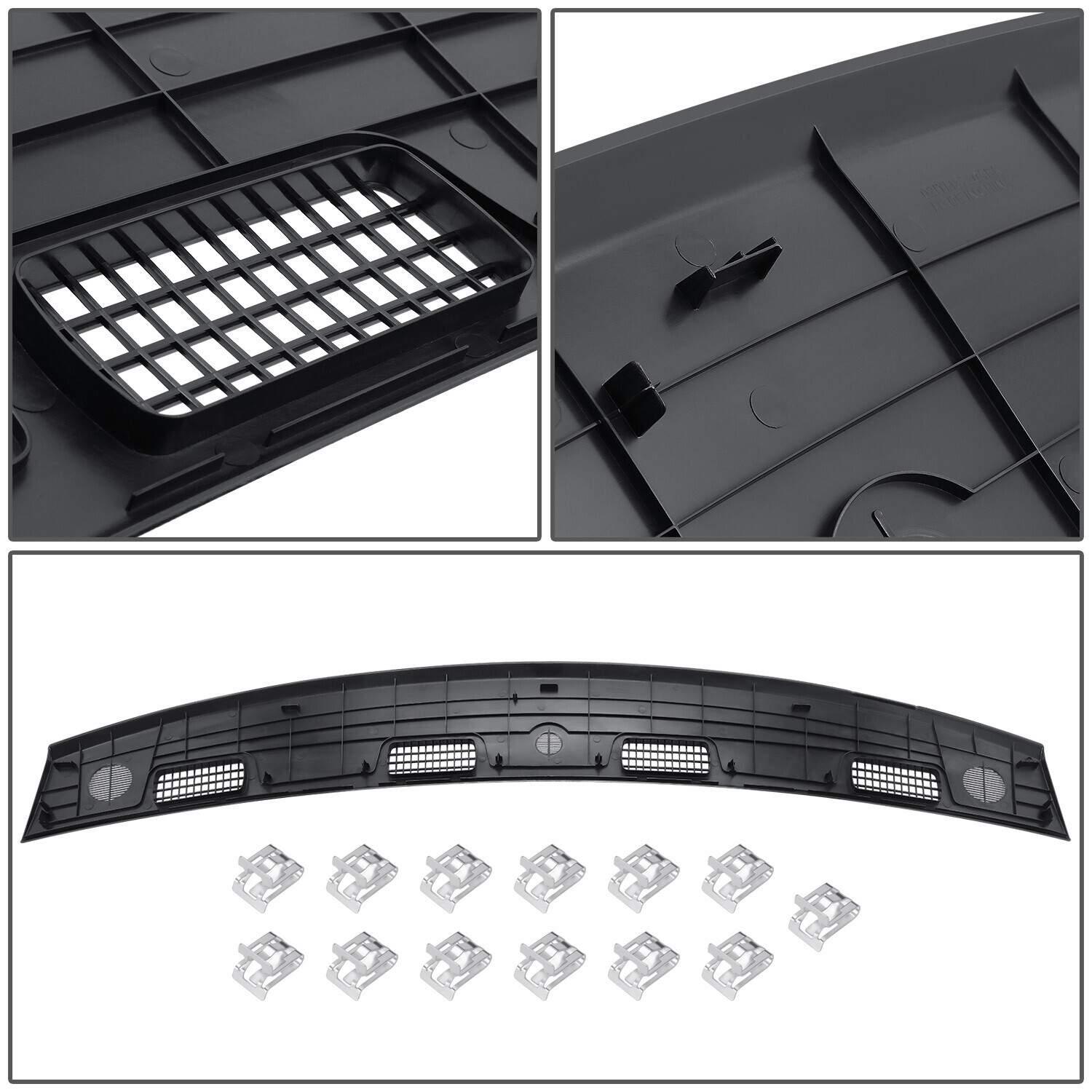 Upper Dash Dashboard Panel Trim for 02-05 Dodge Ram 1500 2500 3500 w/ AUX Input