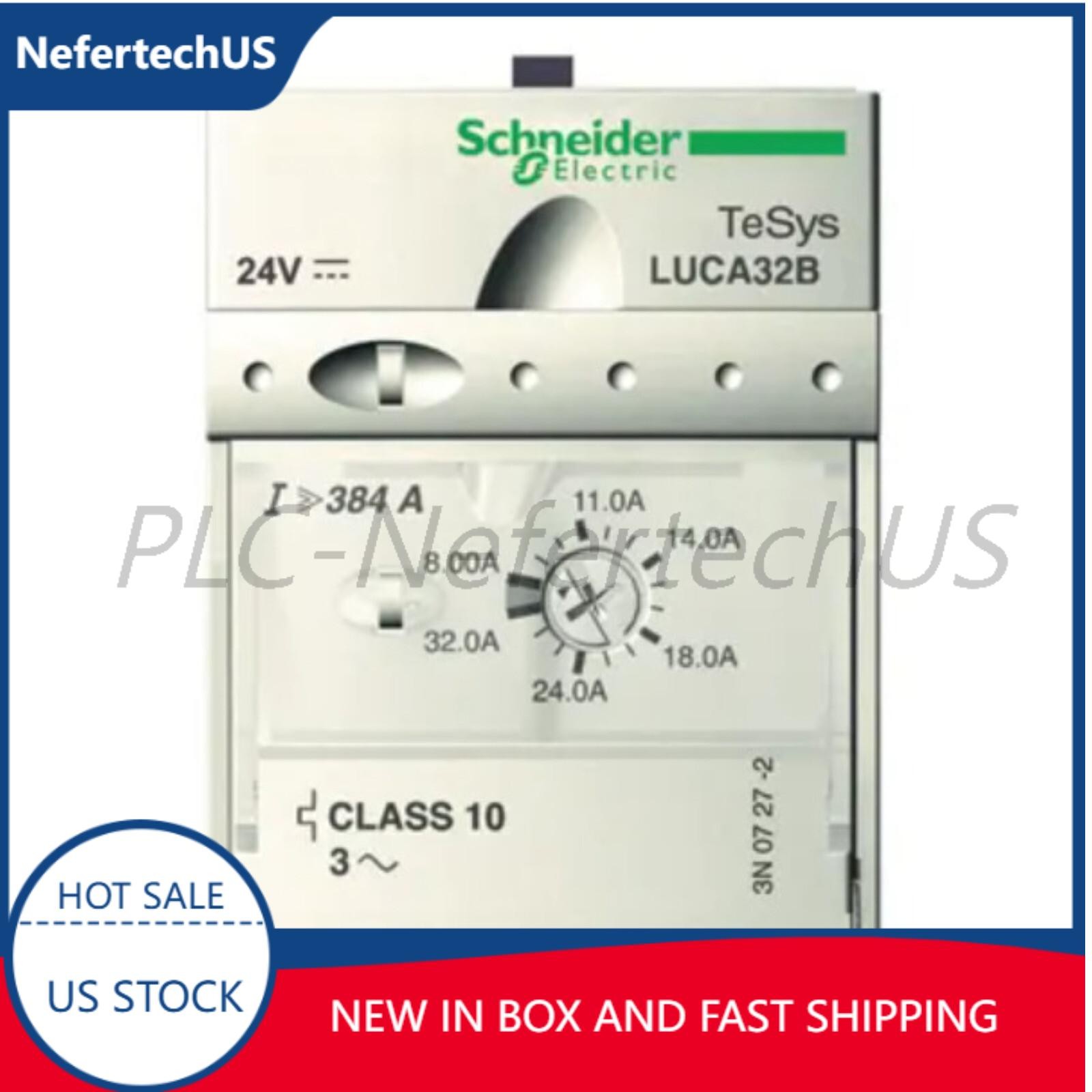 NEW Schneider Electric LUCA32B 8-32A 3P 240V~ Standard Motor Control Unit