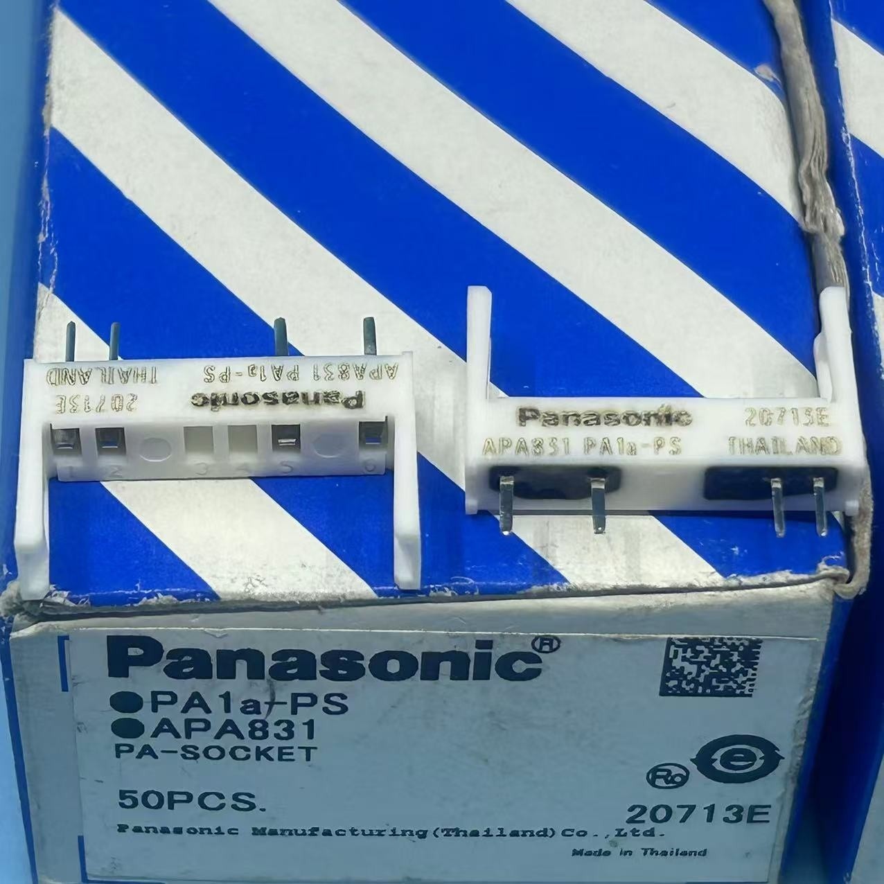New PA1A-PS Relay Socket for PA1A-5V PA1A-12V PA1A-24V HF49FD x 10pcs *kk