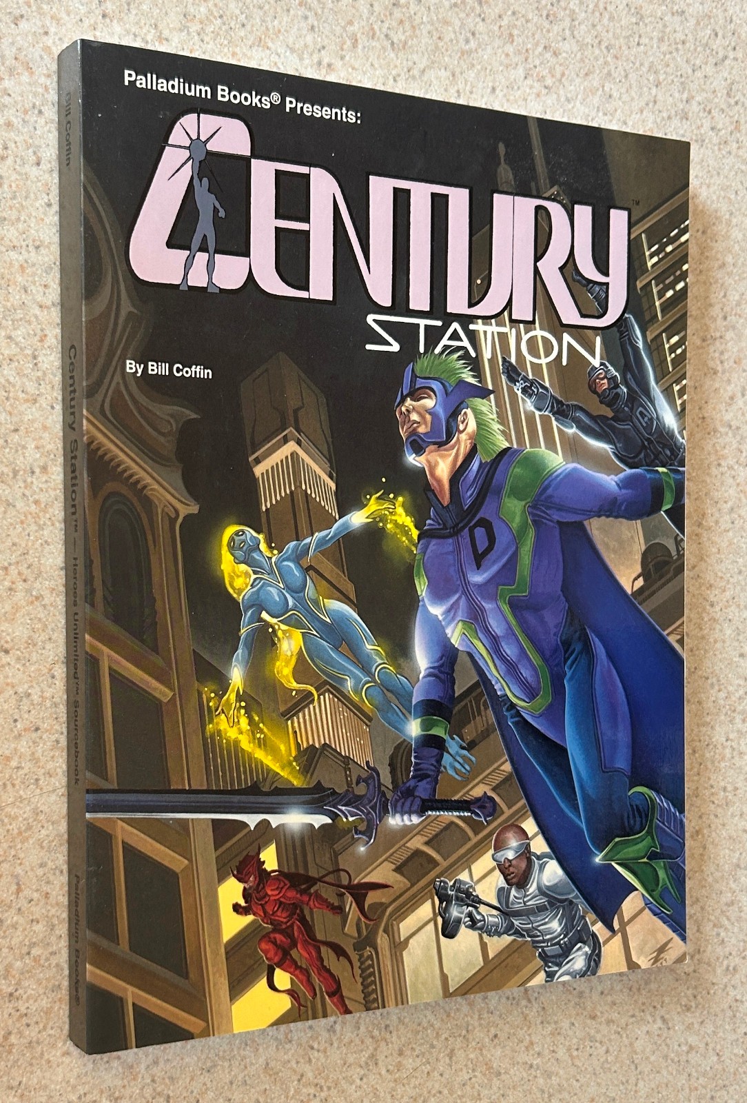 PALLADIUM PRESENTS CENTURY STATION Sourcebook (Heroes Unlimited 2000)