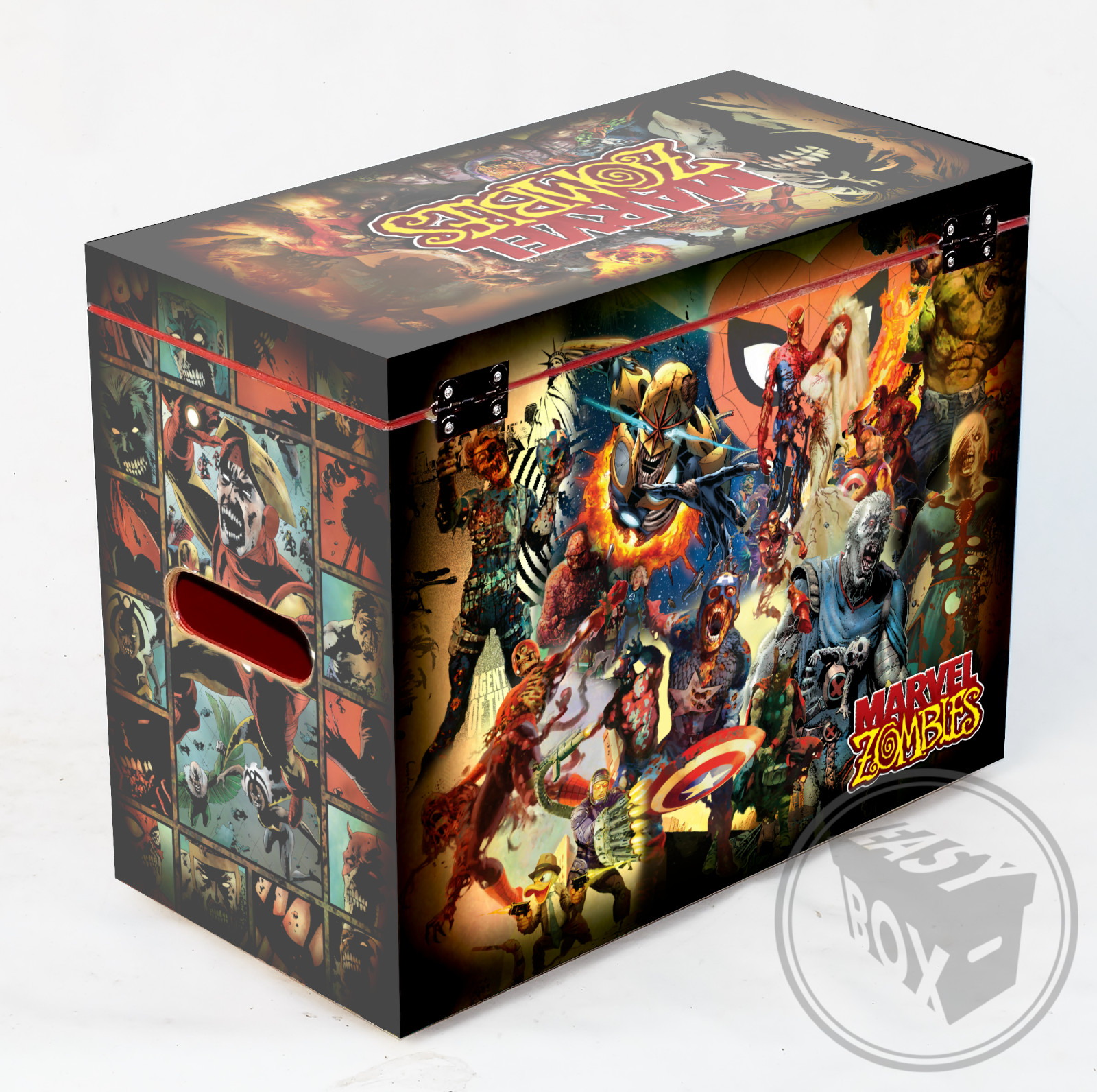 Marvel Zombies - Large Comic Book Hard Storage Box Chest MDF