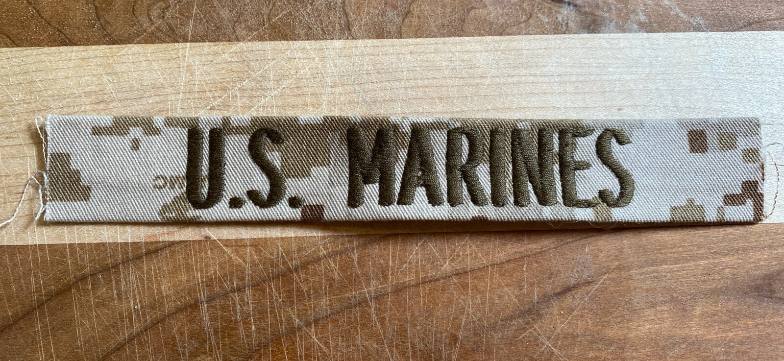 USMC U.S. Marines Desert Marpat Name Tape