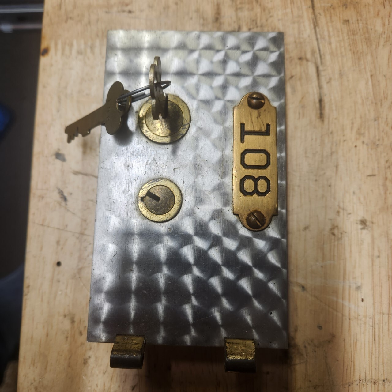 SAFE DEPOSIT DOOR and lock