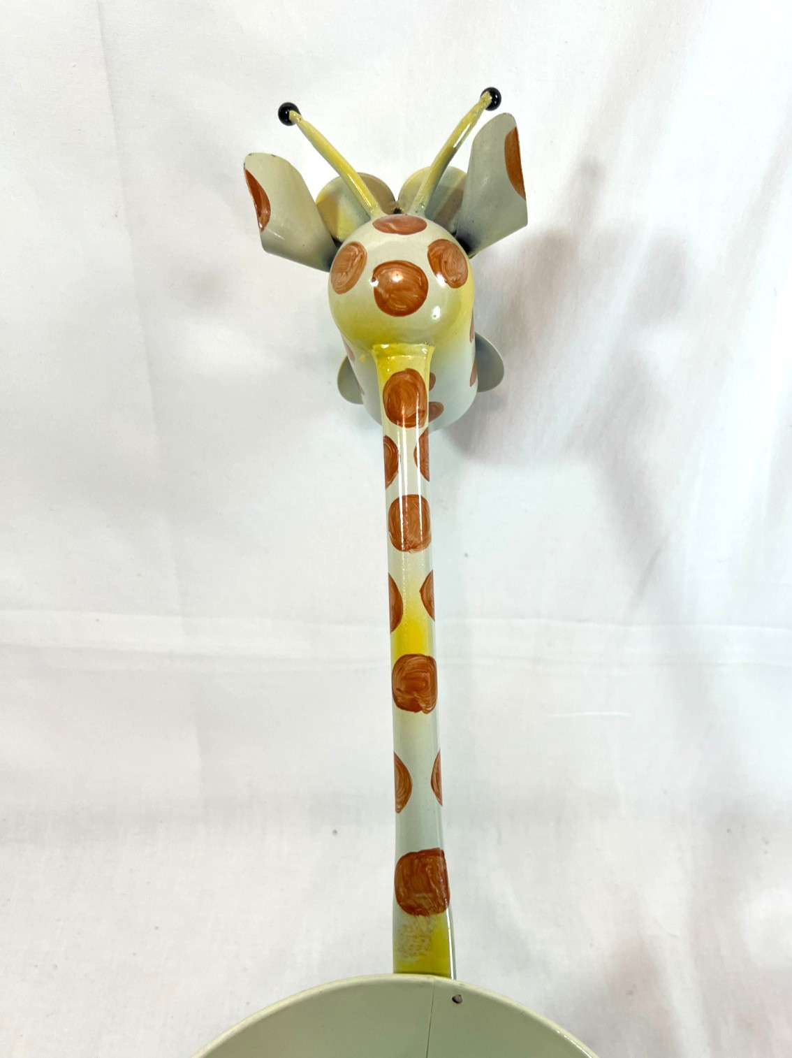 Decorative Giraffe 18" Metal Planter