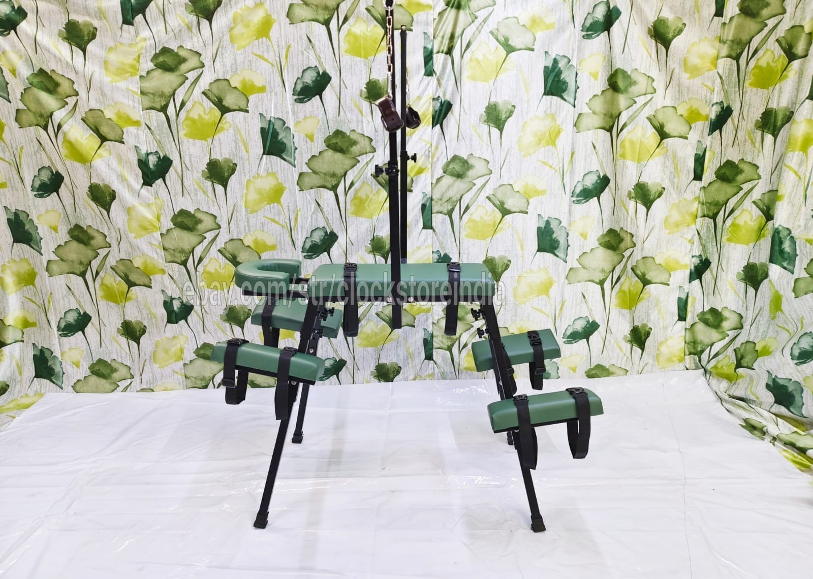 Portable Heavy Duty Bench Table Green Color
