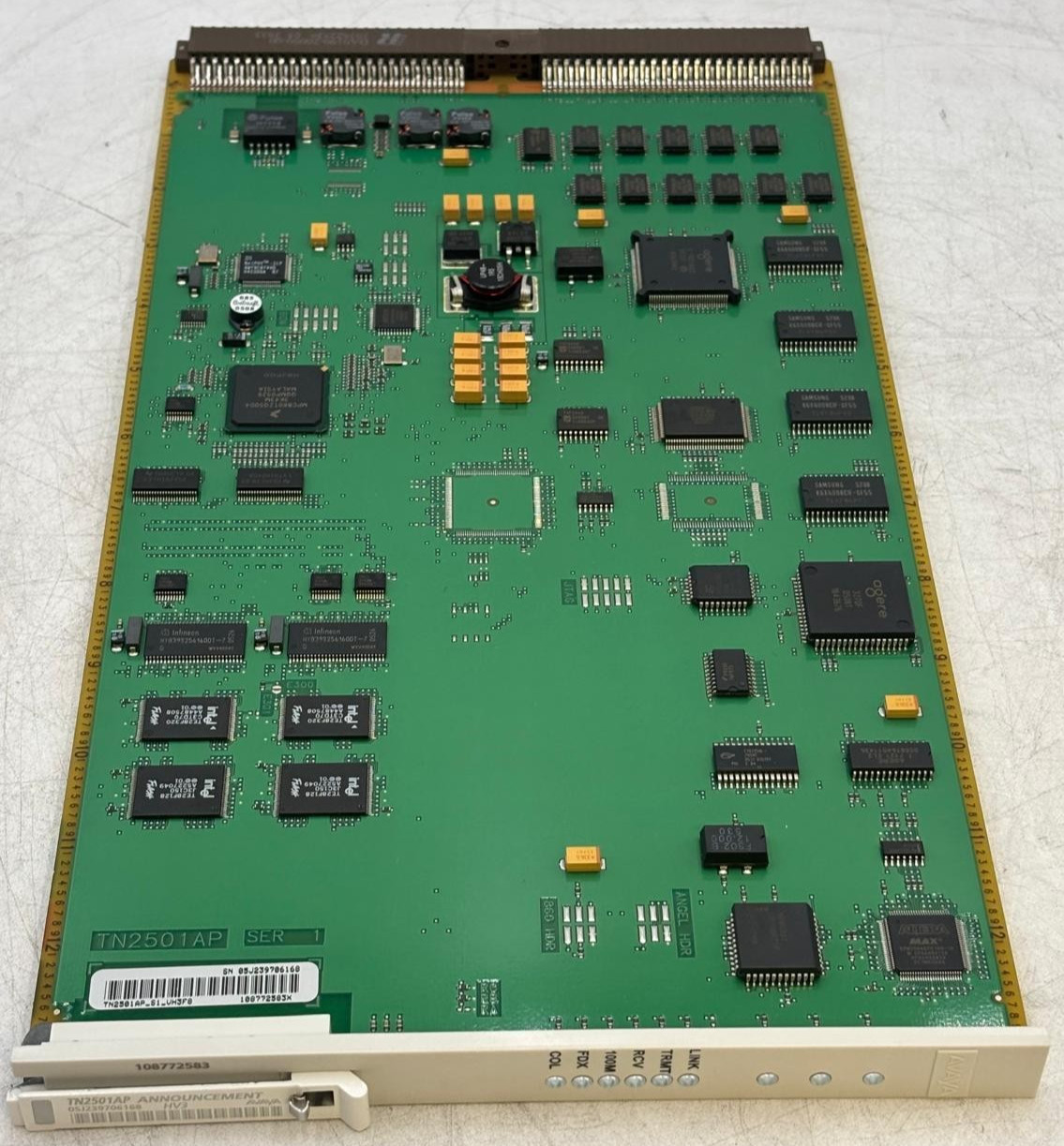 Avaya TN2501AP HV3 108772583 Voice Announcement Card