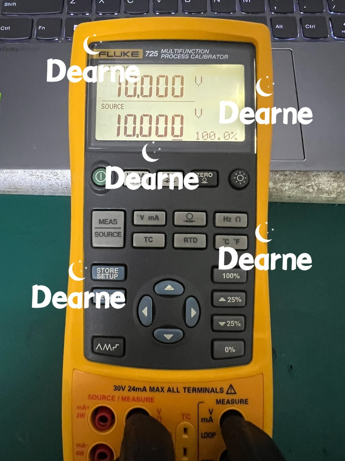 Fluke 725 Multifunction ProcessCalibrator Calibrated tested good working2024