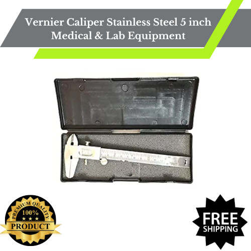 Vernier Caliper Stainless Steel 5 inch pack of 2