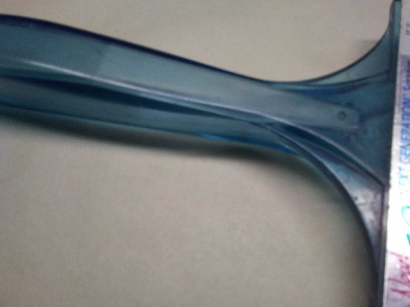 Vintage Ergo Flex plastic ice scraper