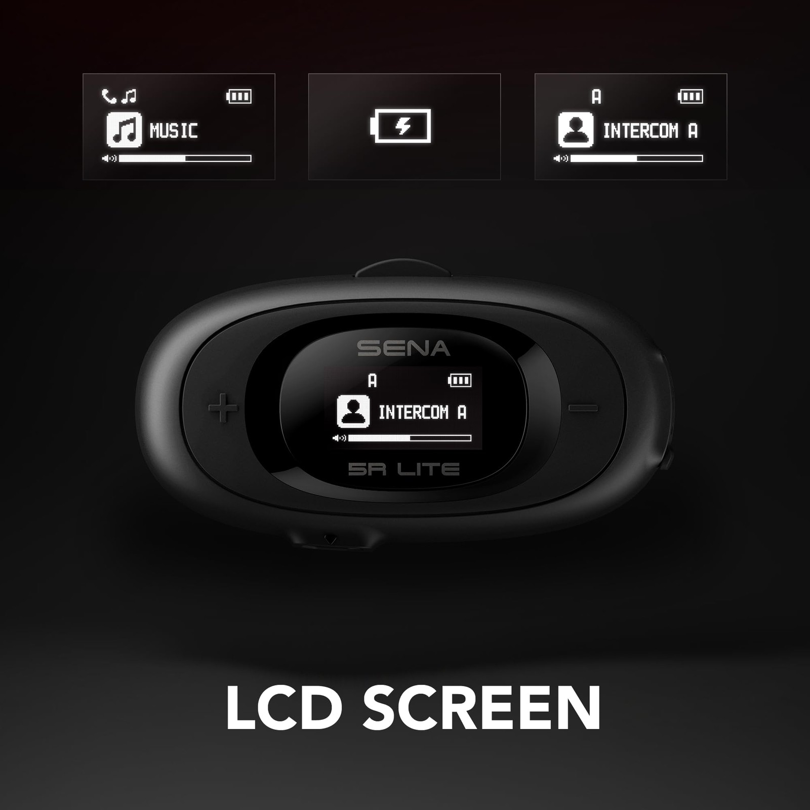 Dual Pack Bluetooth Motorcycle Intercom Headset 5RLITE-01D Sena Two-Way