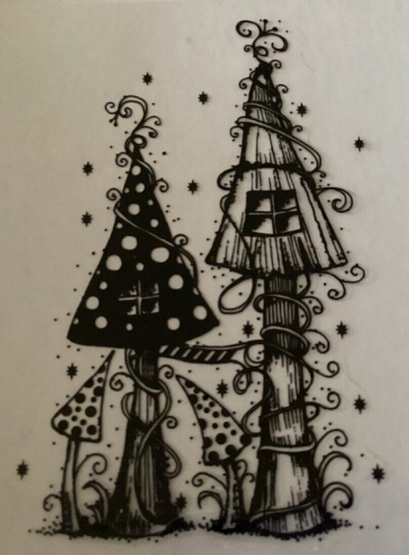 Toadstool House Clear Stamp XL