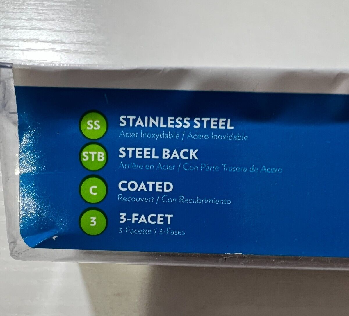 AccuTech BLADES GEM3 - Single Edge - 100 Blades