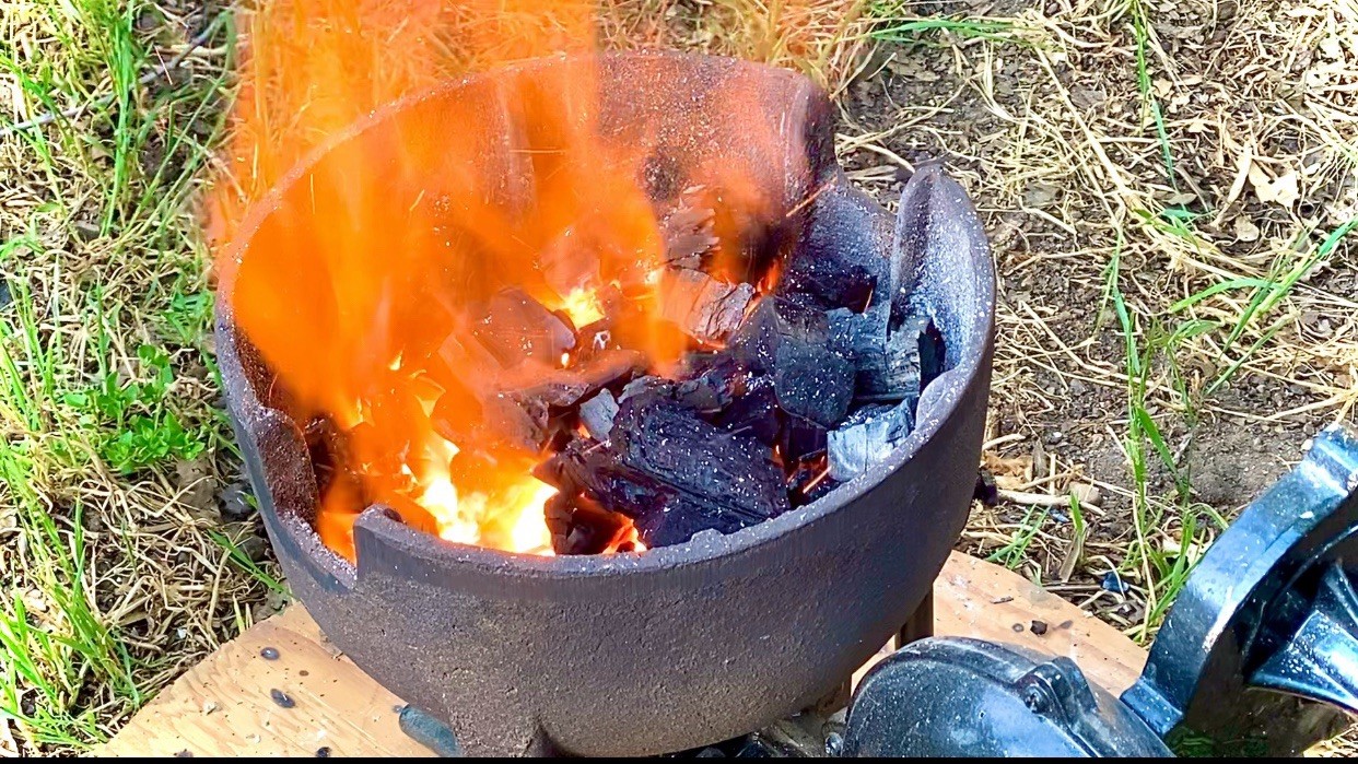 Gunsmith Spring Fuel Flat Or Coil Springs Charcoal Fuel Blacksmithing Coal Forge