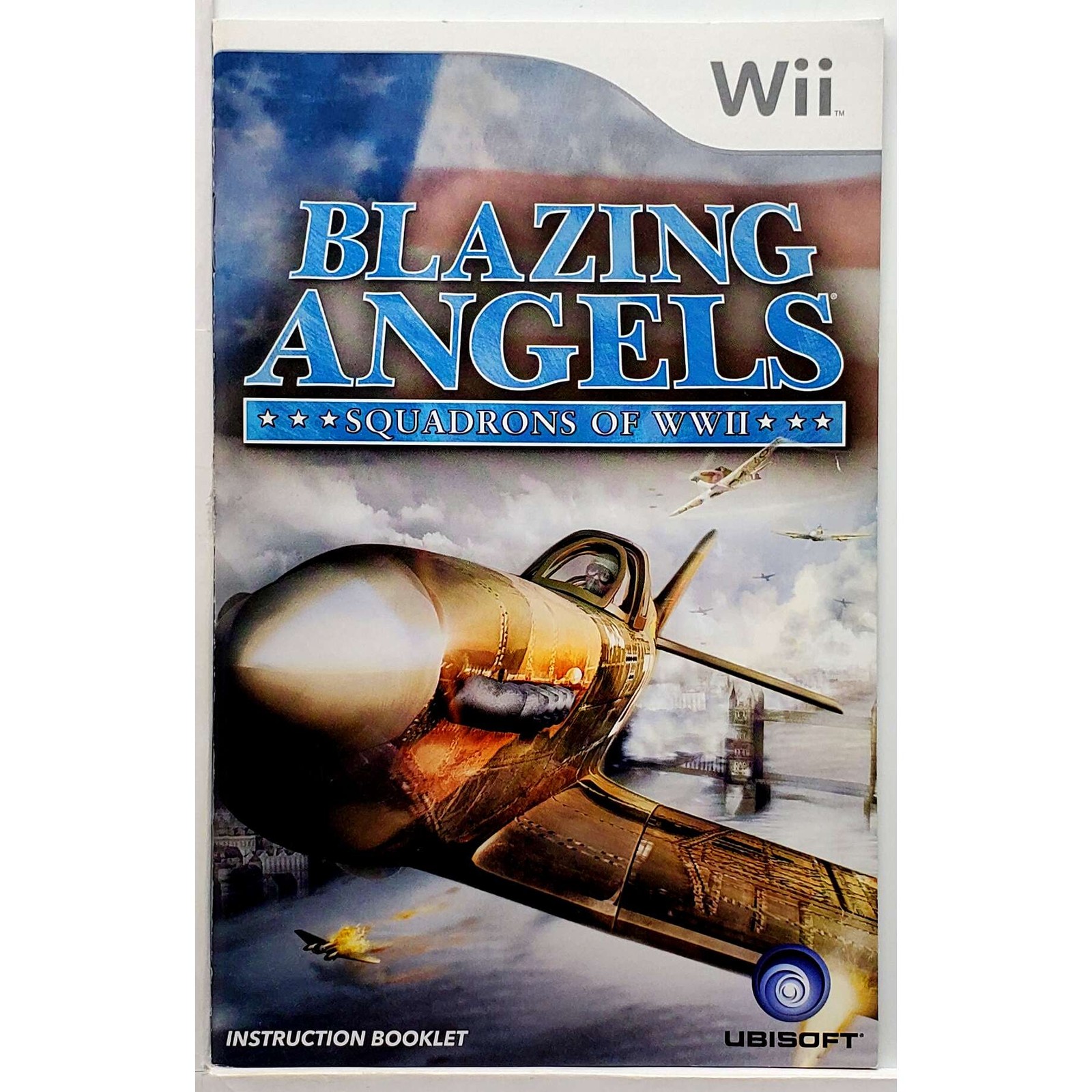 (Manual Only) Blazing Angels Squadrons Of WWII - Nintendo Excellent Original