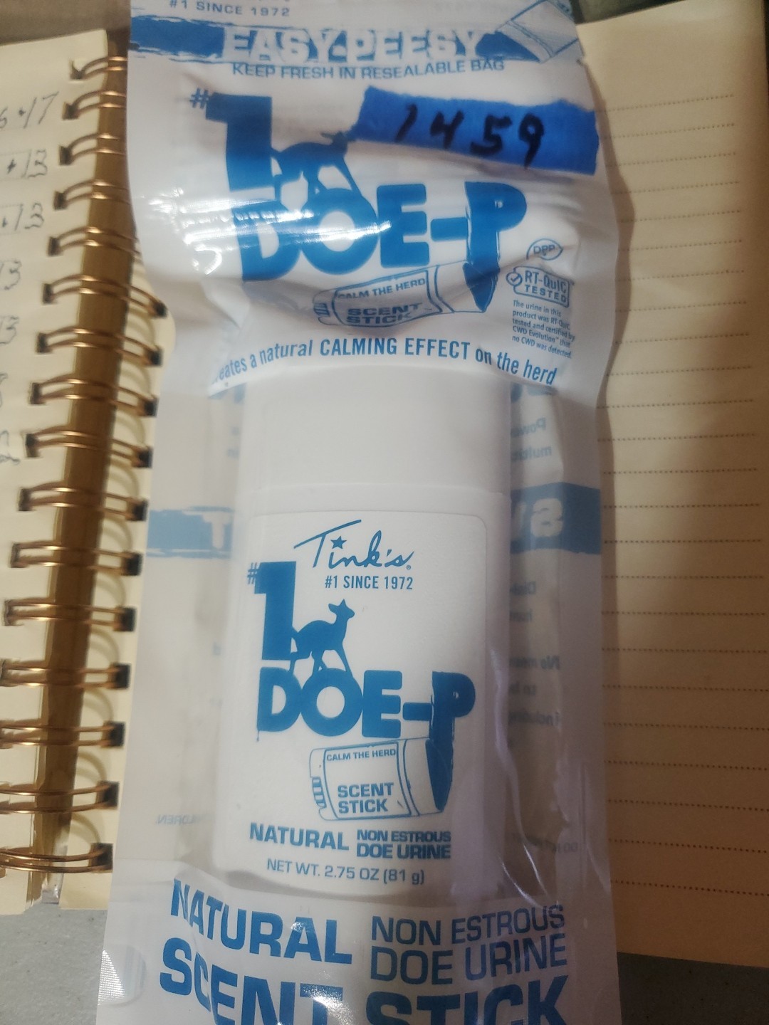 TINK'S  #1 DOE-P NATURAL  DOE URINE SENT STICK 2.75 OZ