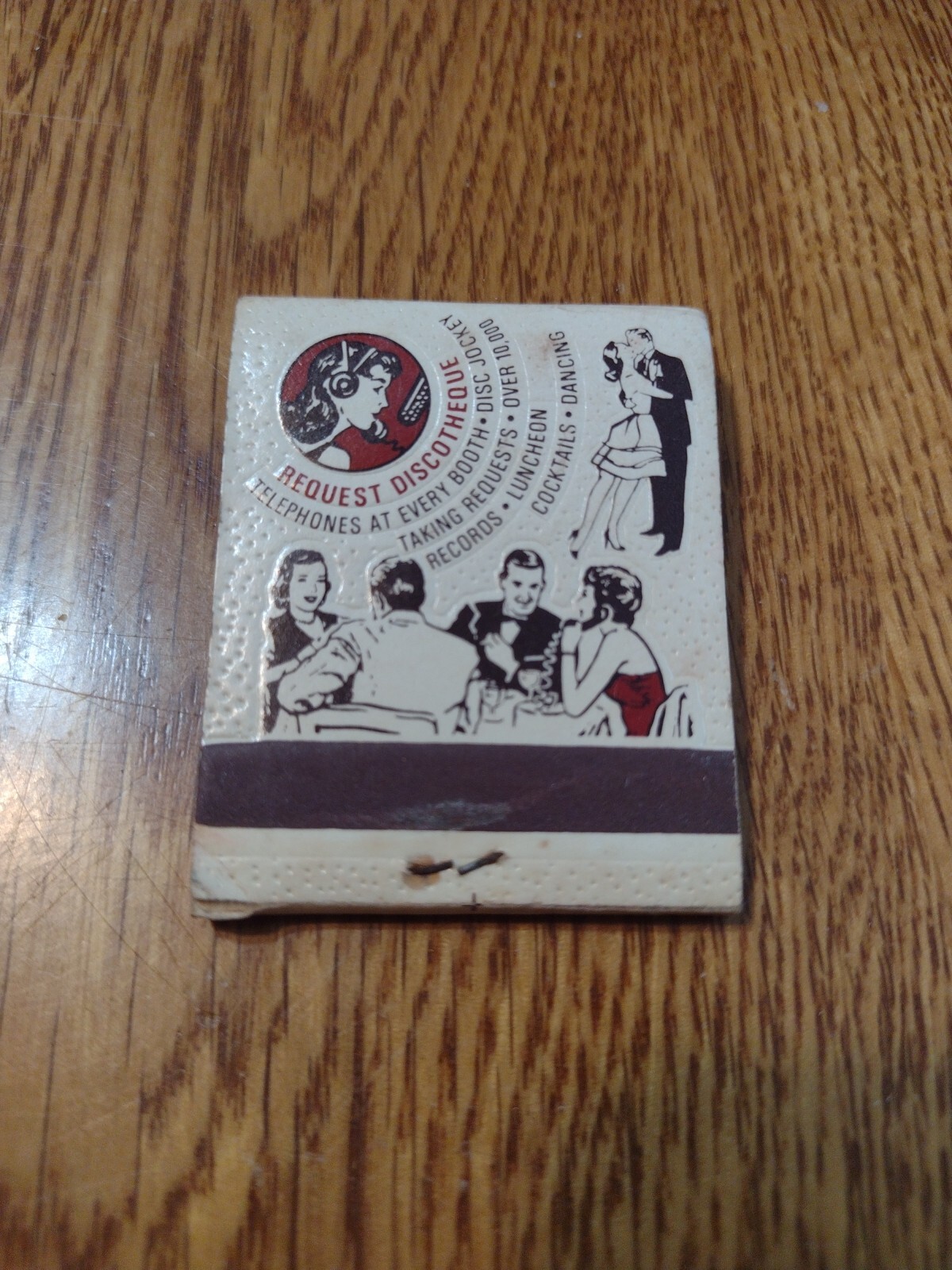USED MATCHBOOK: FEATURE. ROGER'S SADDLEBACK. PHOENIX, ARIZONA MB163
