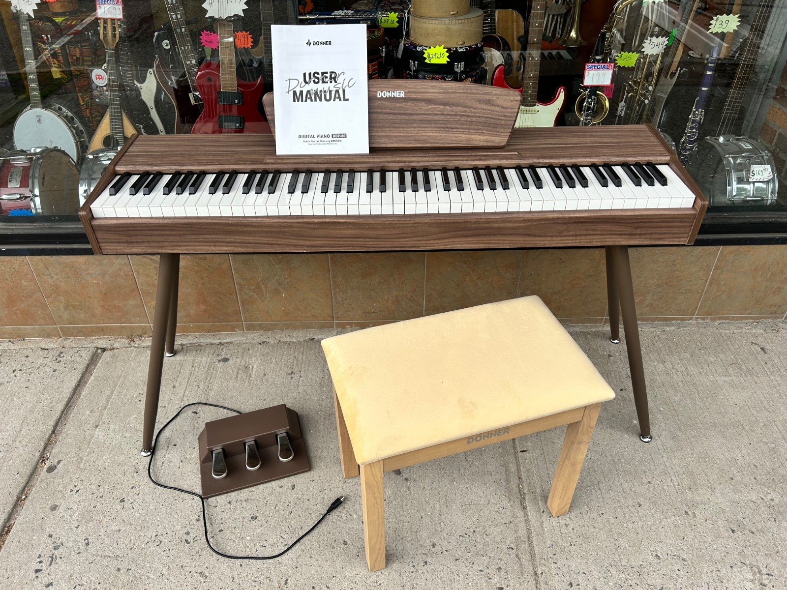 Donner DDP-80 88 Key Weighted Digital Piano