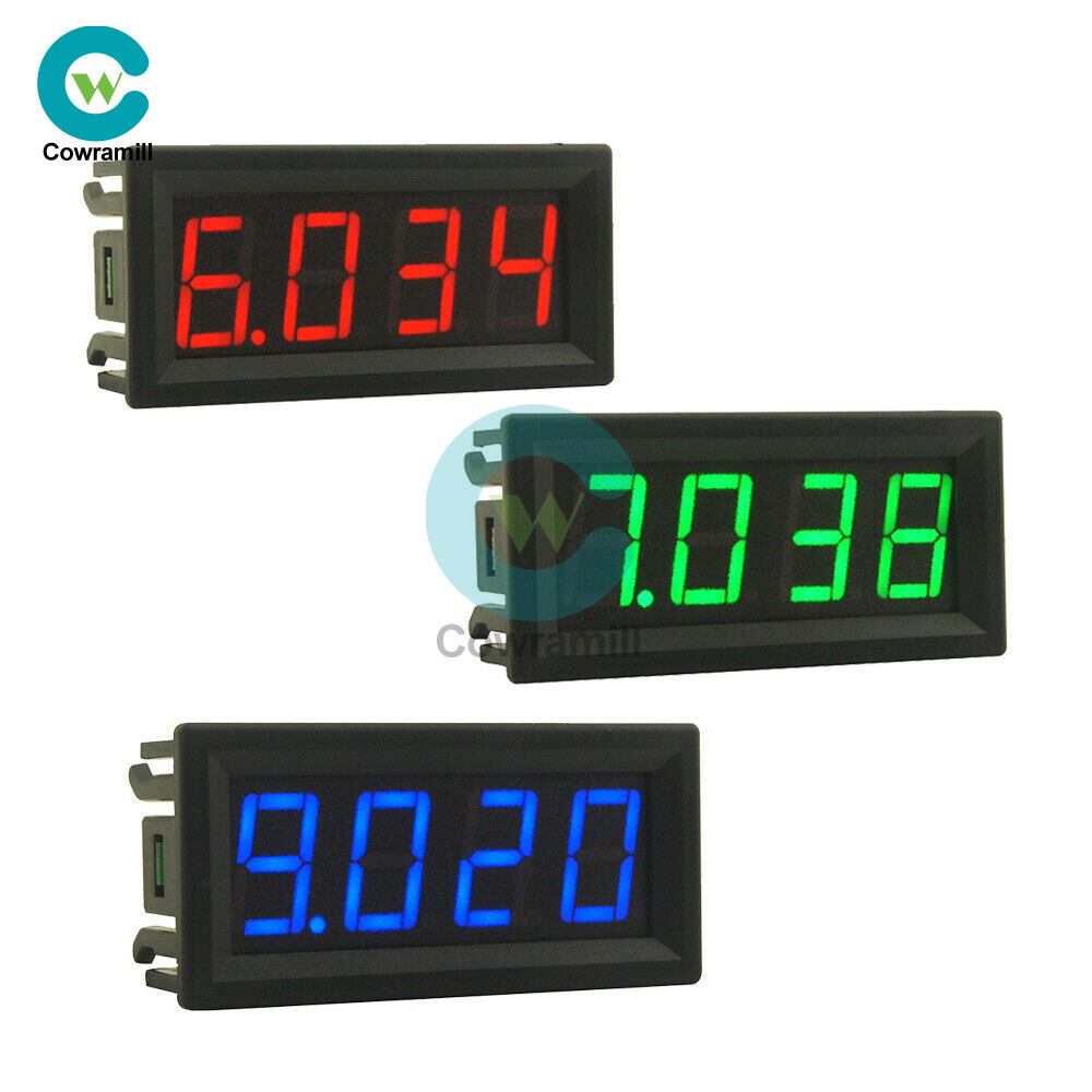 0-100V 0.56 in LED Mini Digital Voltmeter Voltage Meter Volt Panel Tester 4 Bits