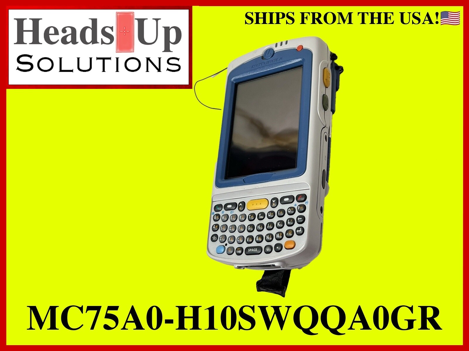 Symbol Motorola MC75A0 Barcode Scanner MC75A0-H10SWQQA0GR