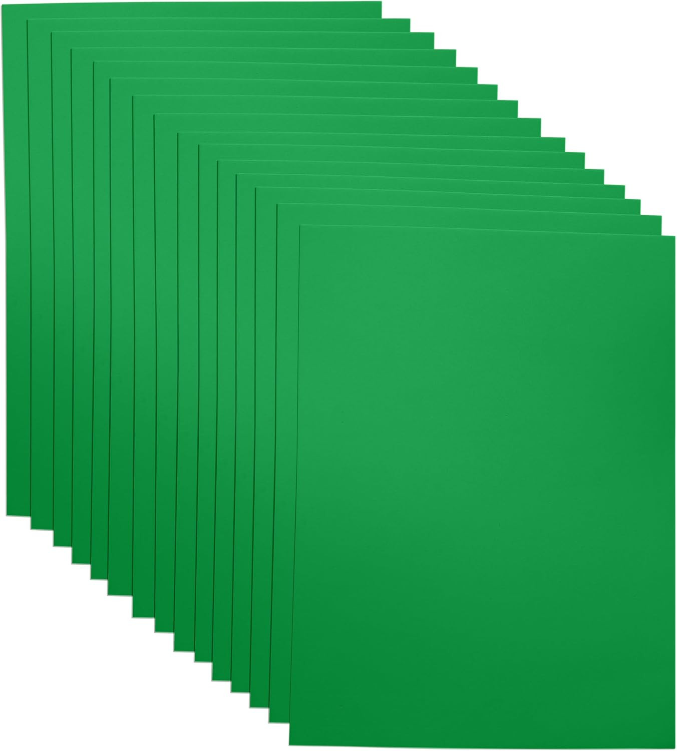 Green EVA Foam Sheets for Crafts, 9 X 12 Inch, 2Mm Thickness, 15 Pack – Ideal fo