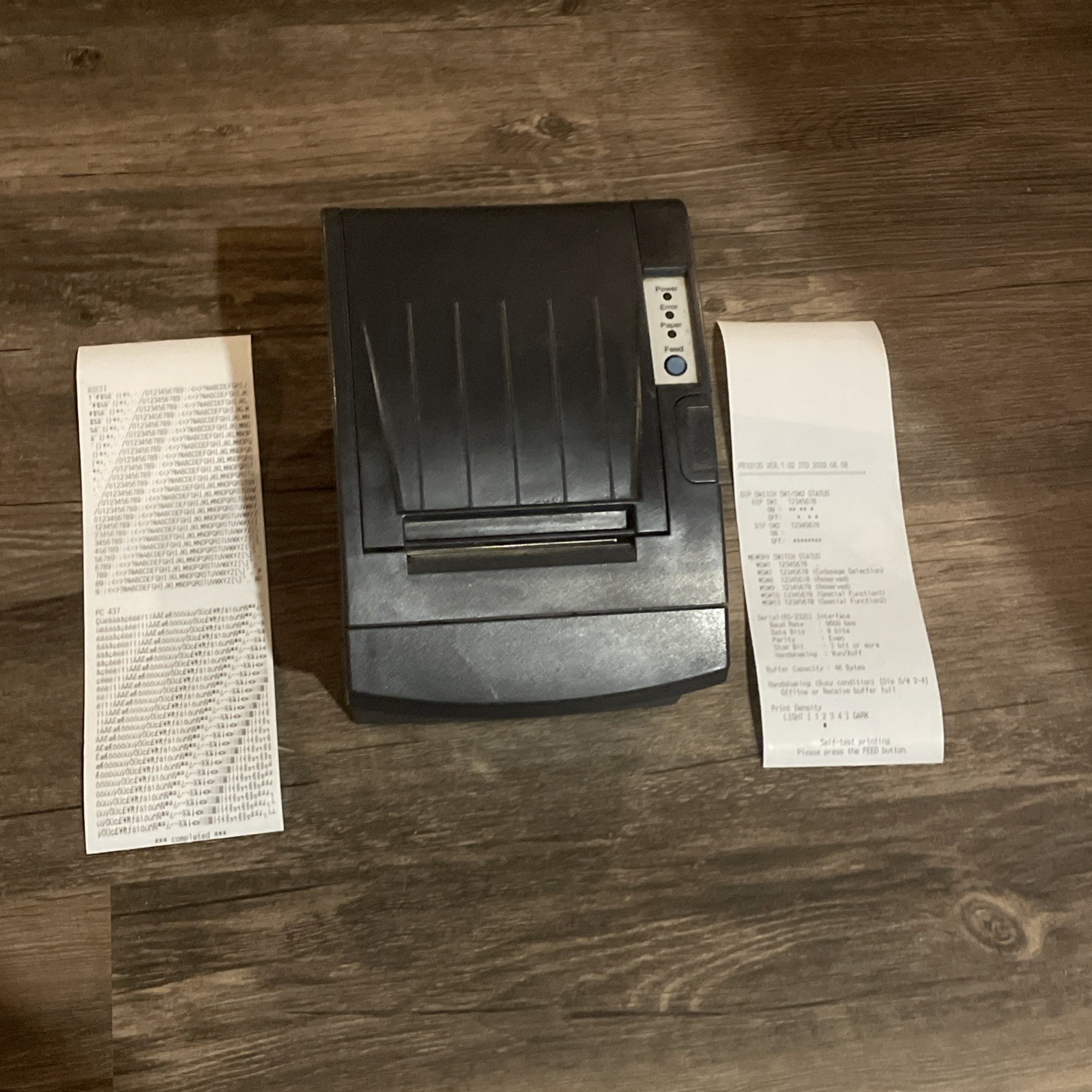 Bixolon Radiant Systems PR10135 POS Thermal Receipt Printer Tested!!