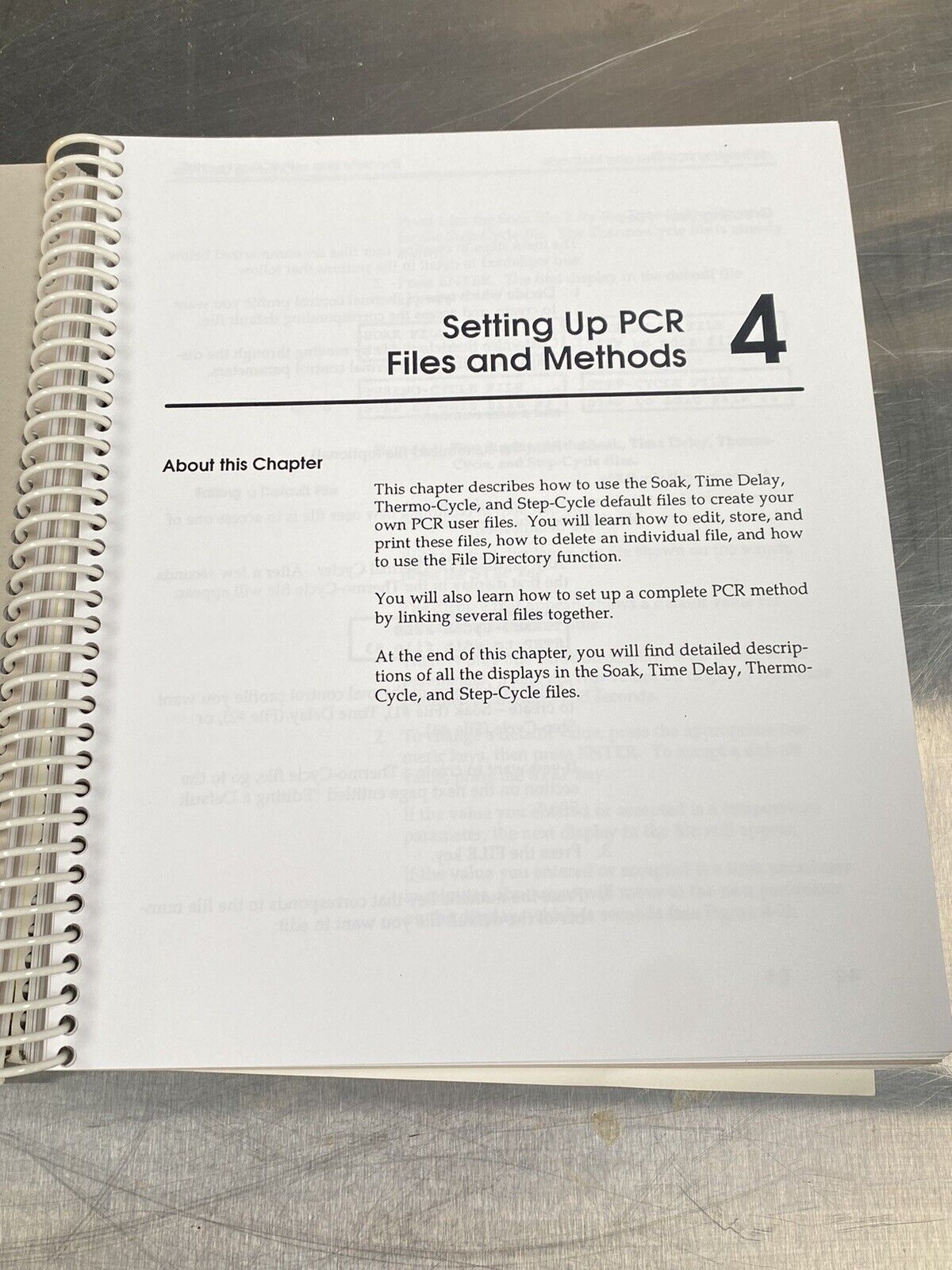 Perkin Elmer DNA Thermal Cycler - Instructions Manual / Guide / Book