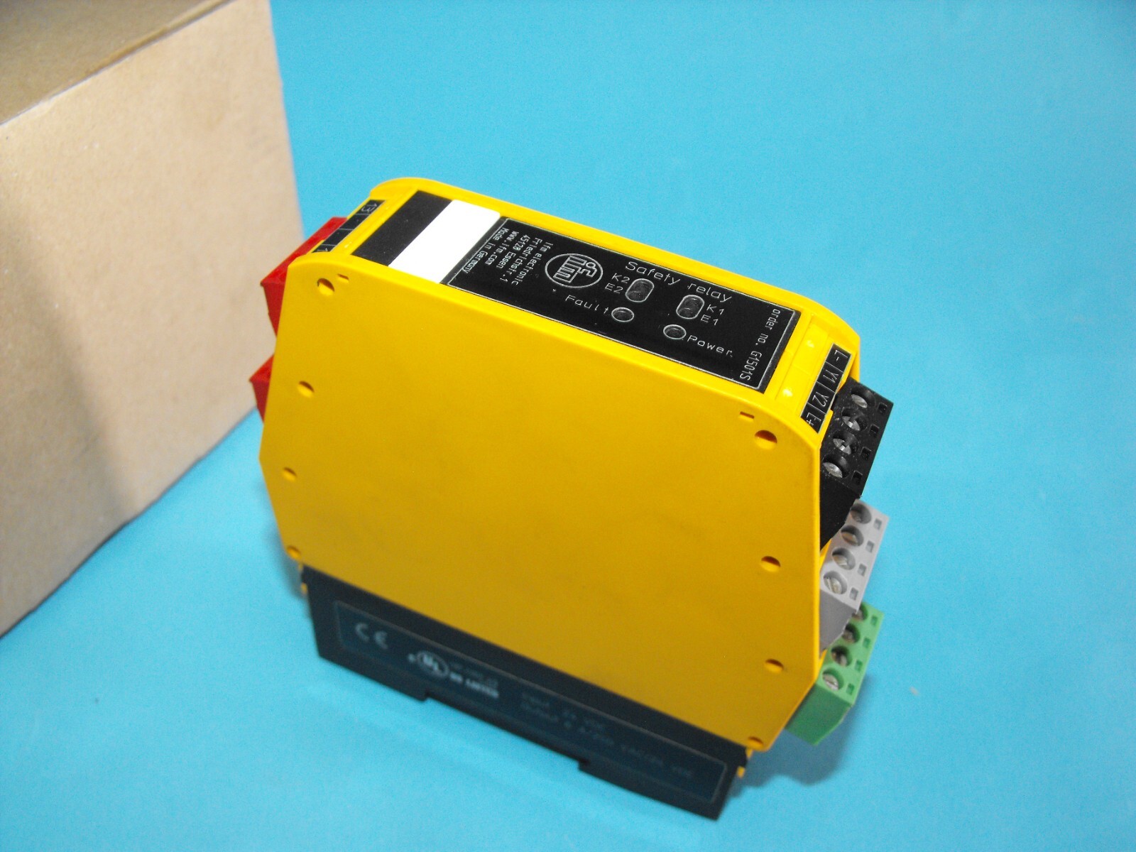 IFM Electronic G1501S.Safety Relay.24VDC.USED