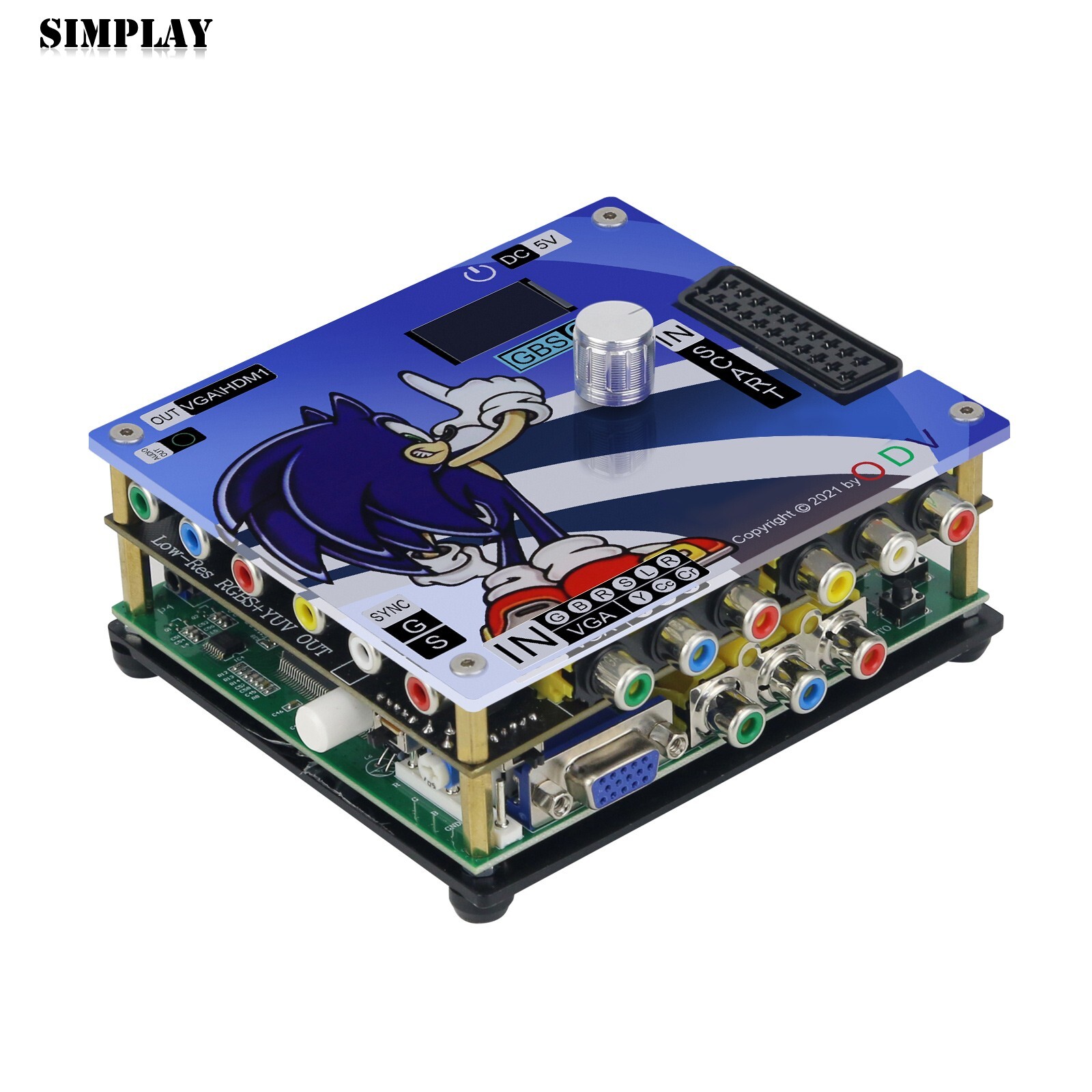 TZT GBSC Converter GBS Control Video Converter Game Video Transcoder For Game