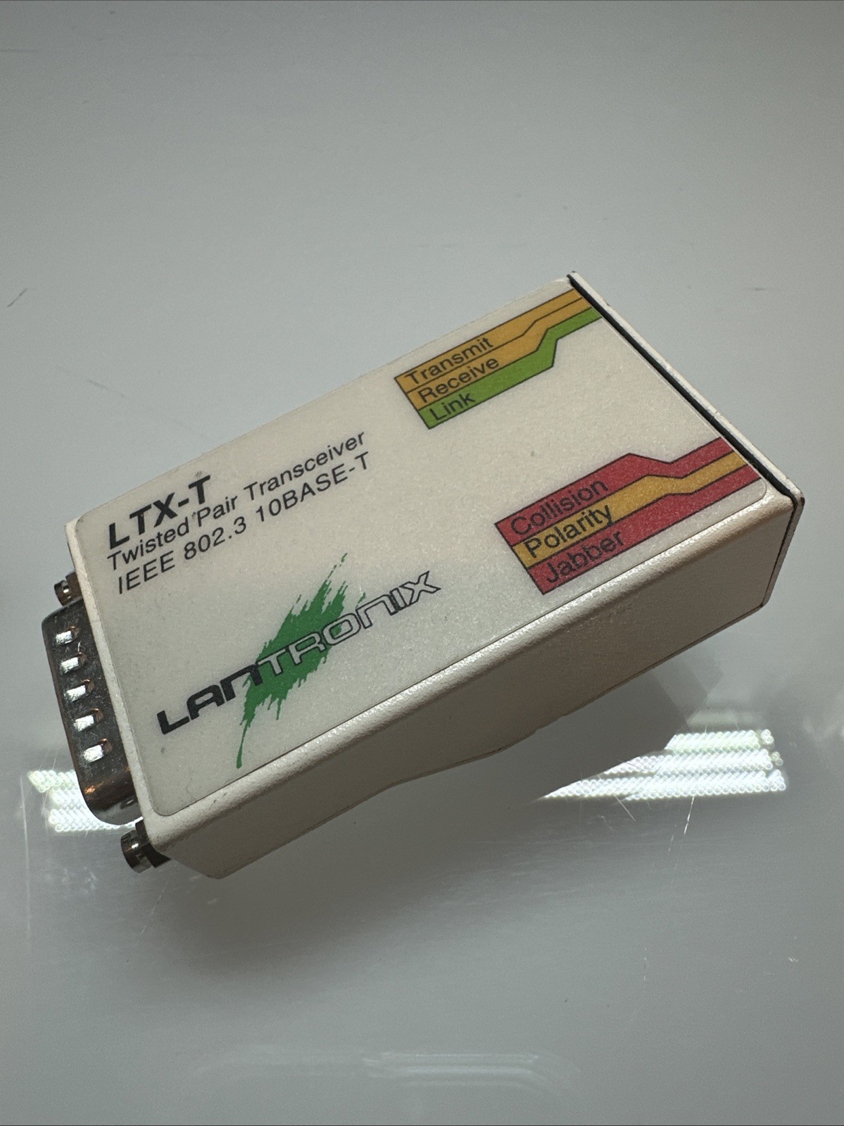 Lantronix LTX-T Twisted Pair Ethernet Transceiver IEEE 802.3 10BASE-T