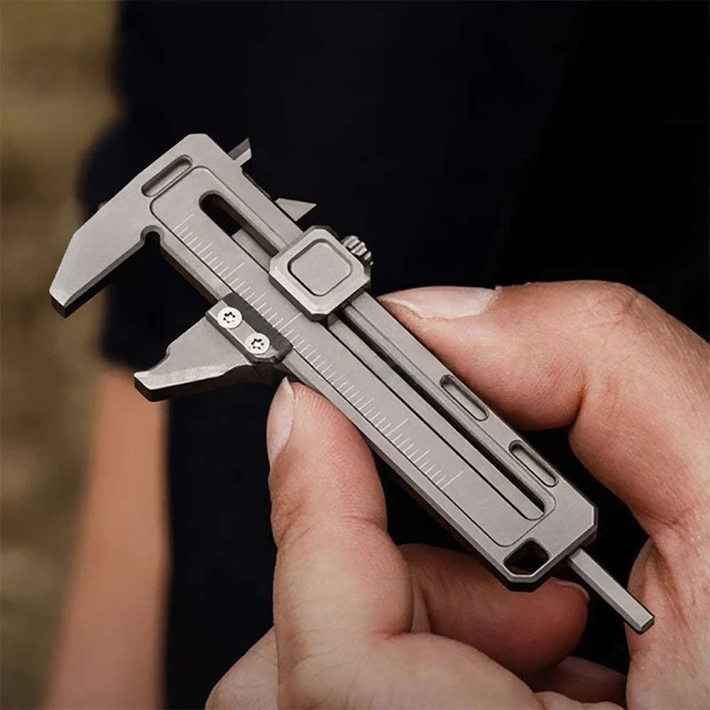 1pc Professional Miniature Vernier Caliper w/ Durability Zinc Alloy Construction
