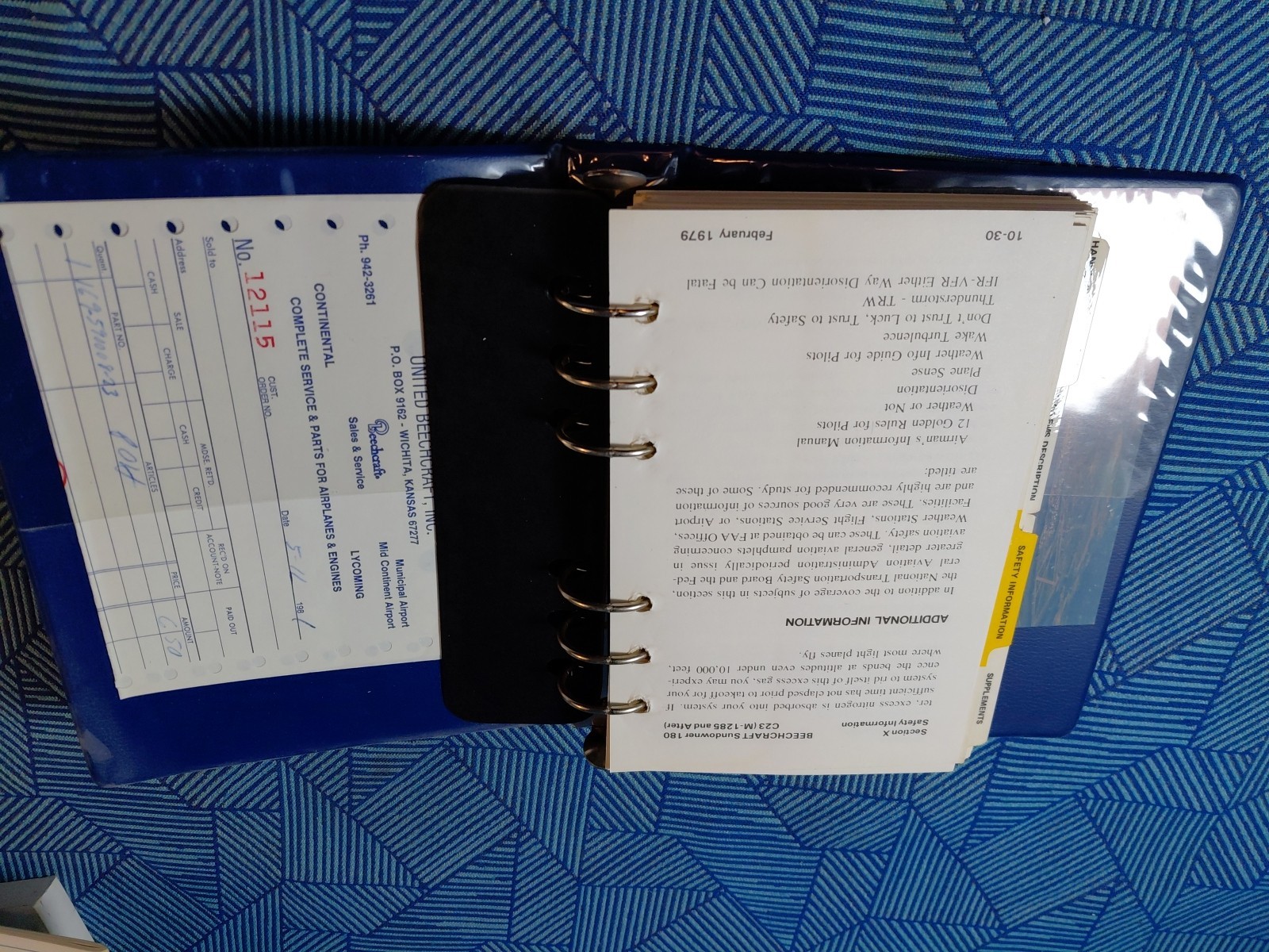 Beechcraft Sundowner 180 Pilot’s Operating Handbook C23