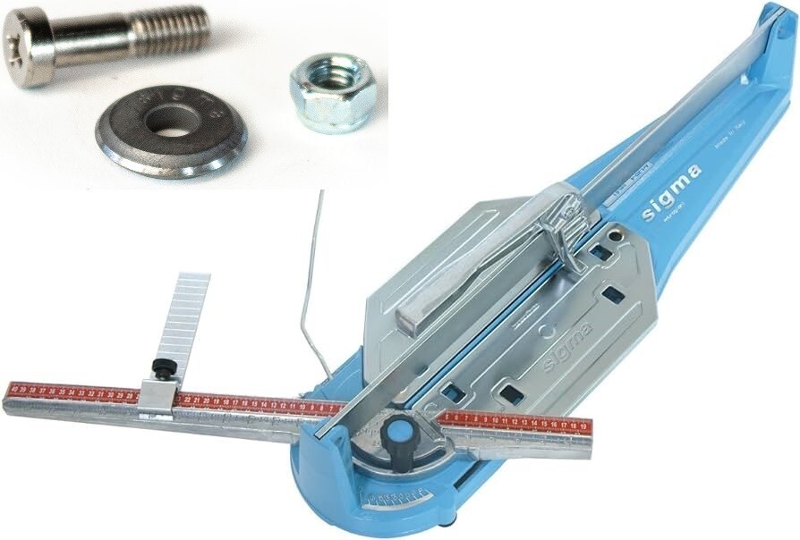 SIGMA 2B3 - 26" PULL Tile Cutter + Extra Sigma Scoring Wheel SHIPS FROM USA