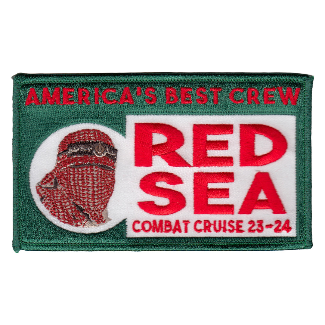 VFA-32 SWORDSMEN AMERICA'S BEST CREW - RED SEA COMBAT CRUISE 23-24 PATCH