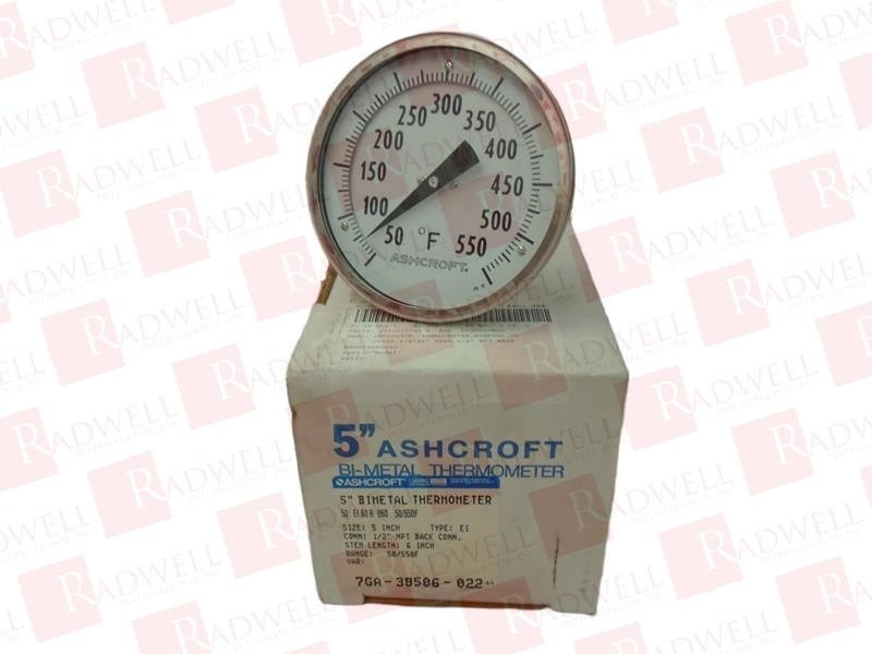 ASHCROFT 50EI60R06050/550F / 50EI60R06050550F (NEW IN BOX)