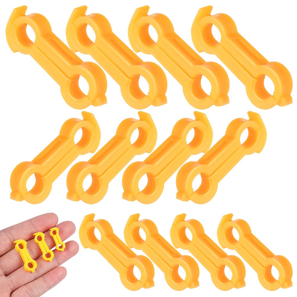 12Pcs Reusable PVC Chick Leg Bands Bird Hobble Brace for Splay Leg Correction