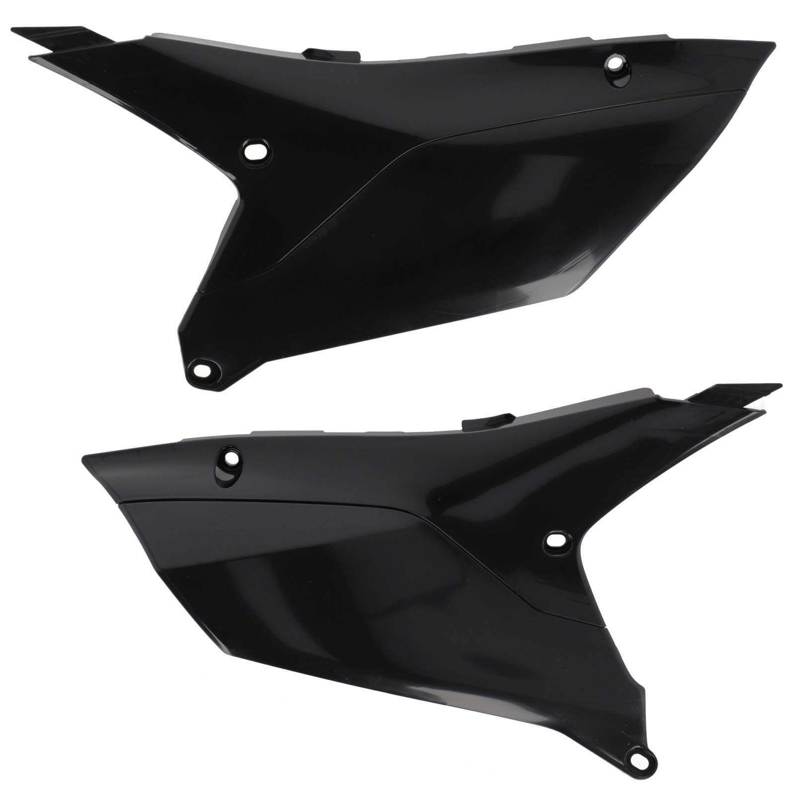 Acerbis Black Plastic Rear Side Panels (2979540001)