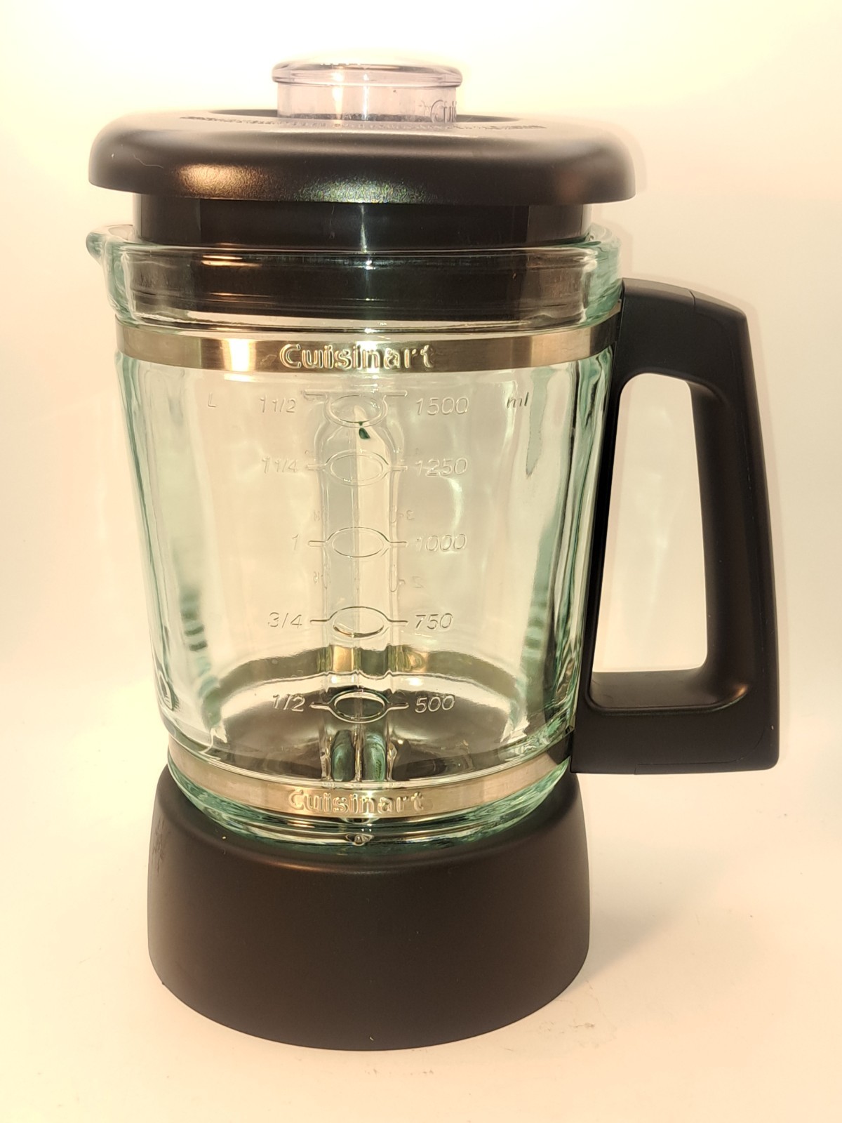 Cuisinart 50 oz 6 Cup Glass Complete Replacement Pitcher Assembly - Open Box