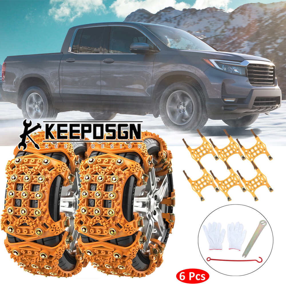 Pickup Car Wheel Snow Tire Chain Anti Skid Winter Emergency for Honda Ridgeline