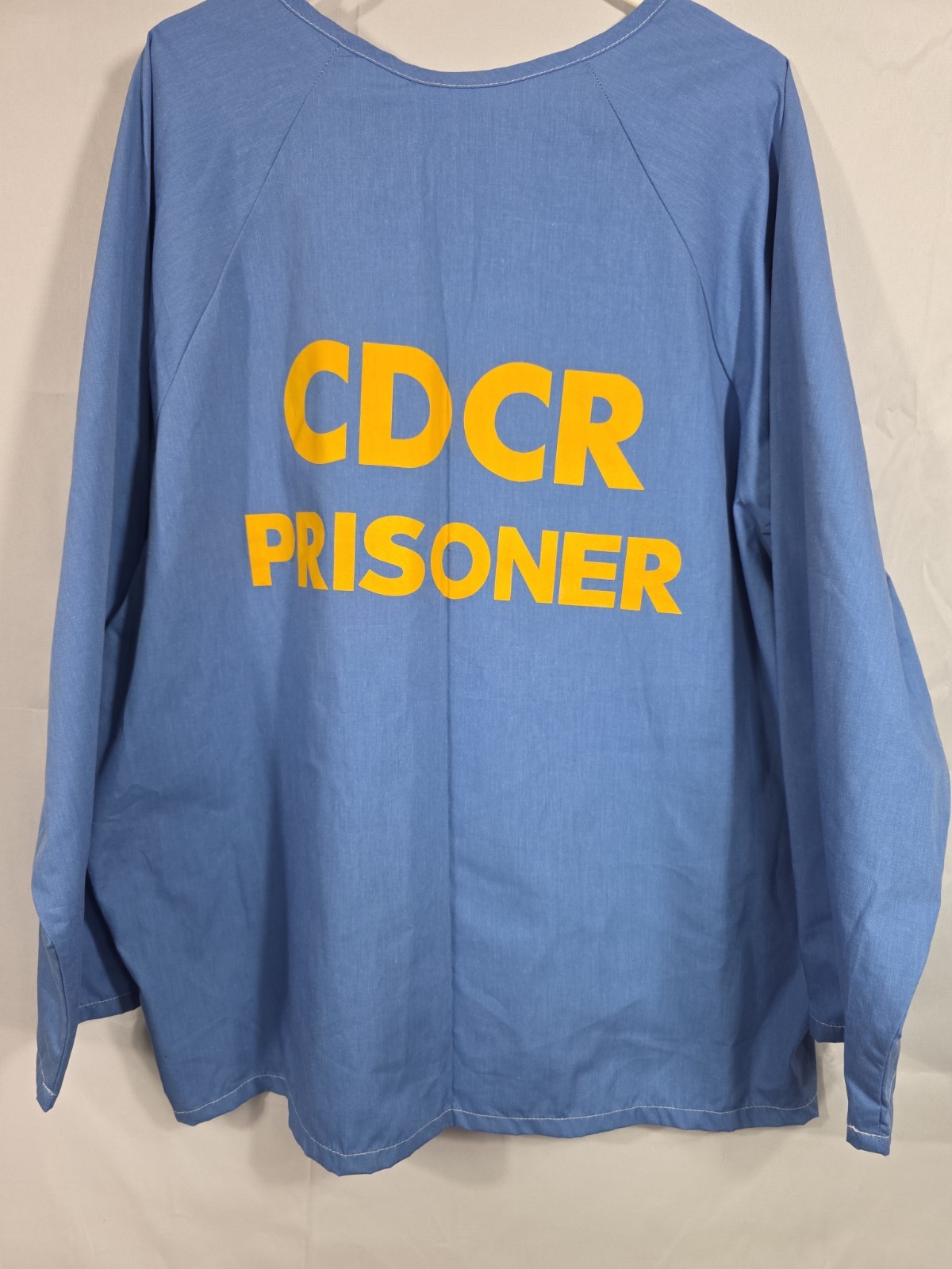 CDCR State Prison Prisoner Long Sleeve Top Mens XXL BRAND NEW