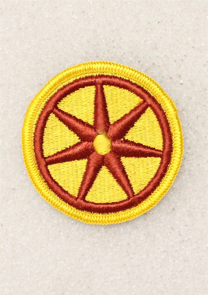 Army patch 5401 - 107th Transportation Brigade w/merrowed edge