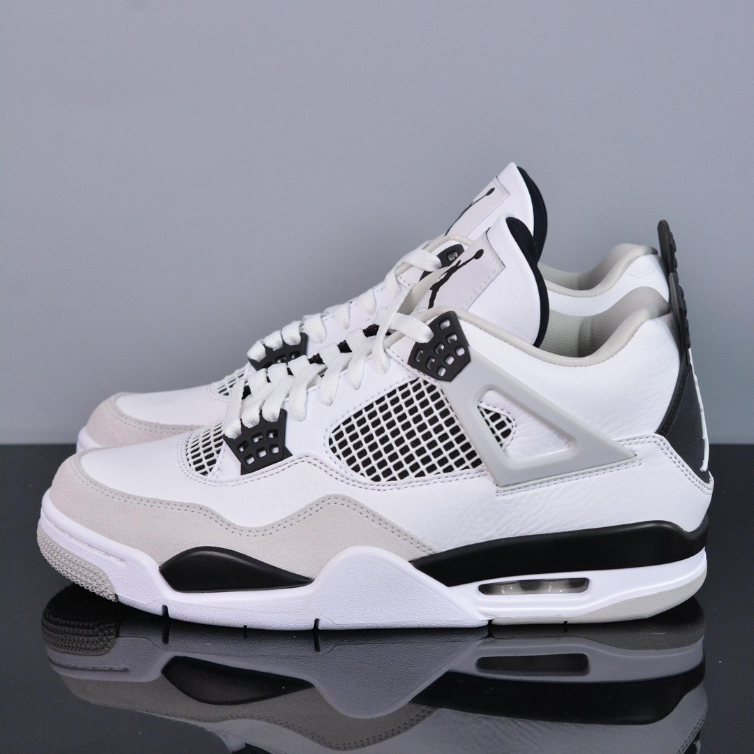 Nike Air Jordan 4 Retro Military Black Men's Air Jordan 4 Retro Military Black