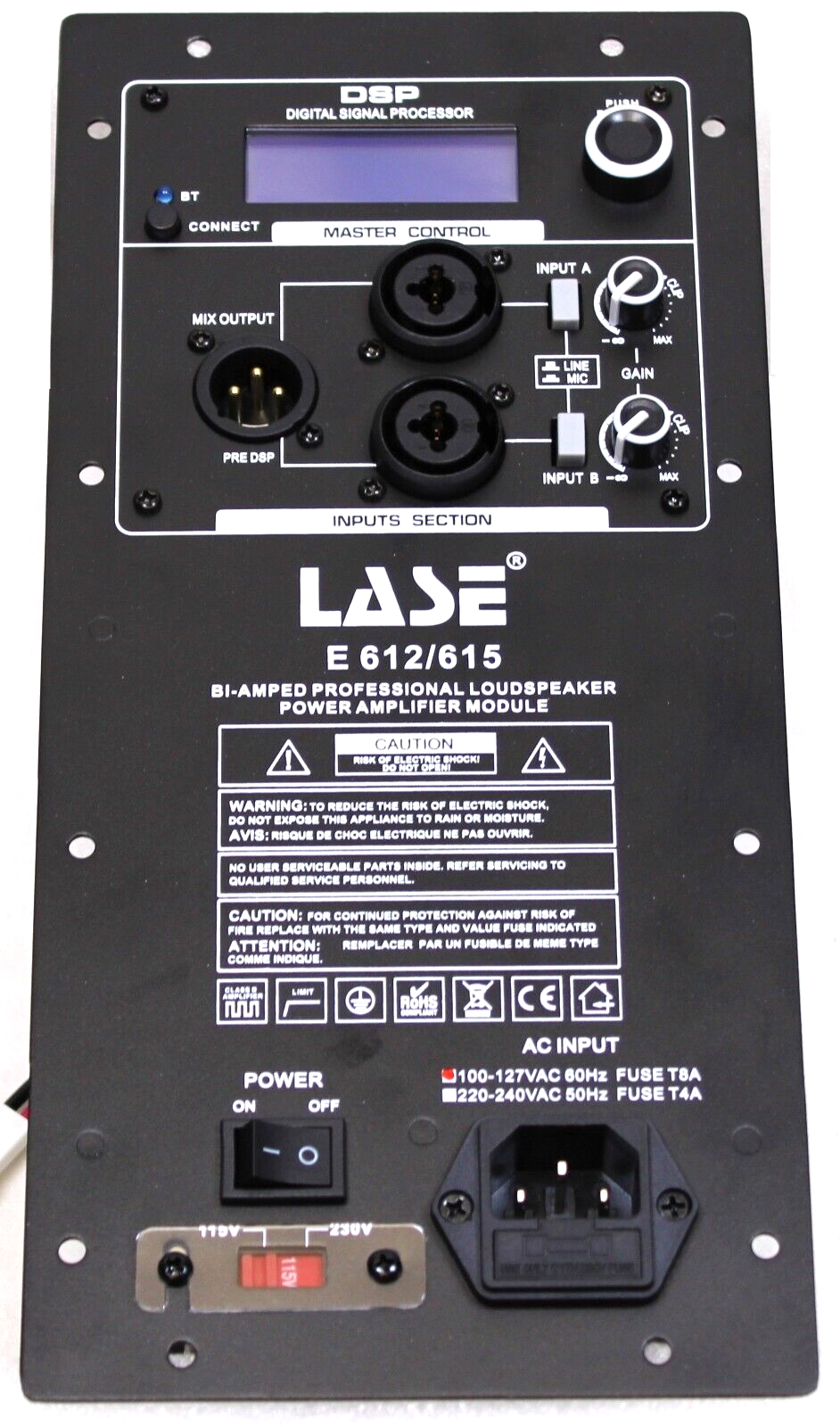 LASE Replacement Amplifier Module for JBL EON 612 / EON 615 Powered Speakers