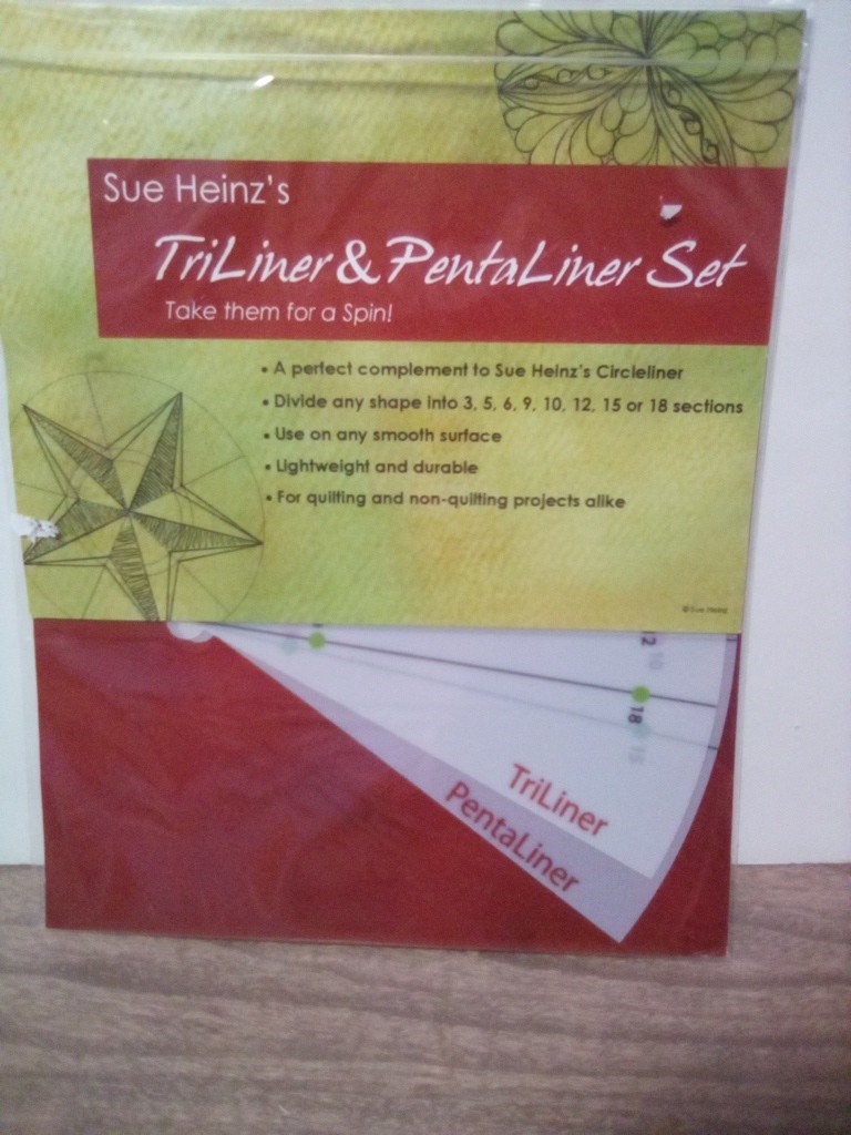 Sue Heinz's TriLiner & Pentaliner Set Quilting Tool Set