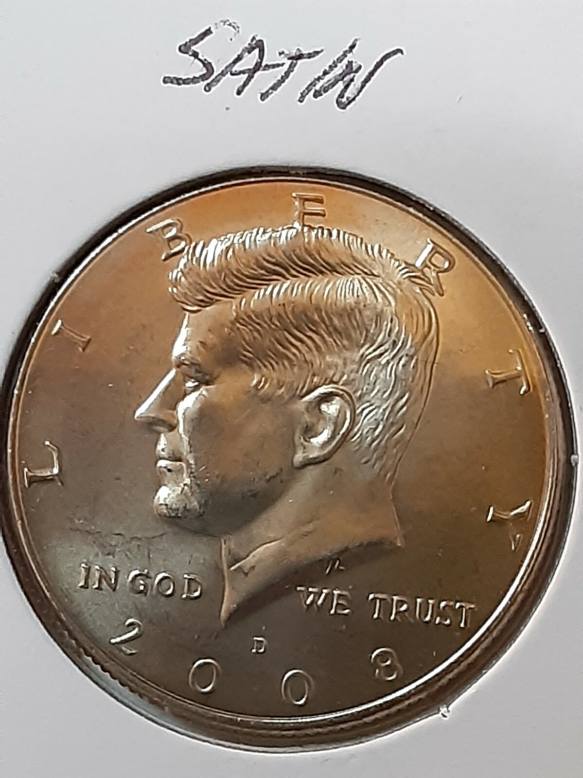 2008 Kennedy D - SATIN- Half Dollar - BU - Uncirculated