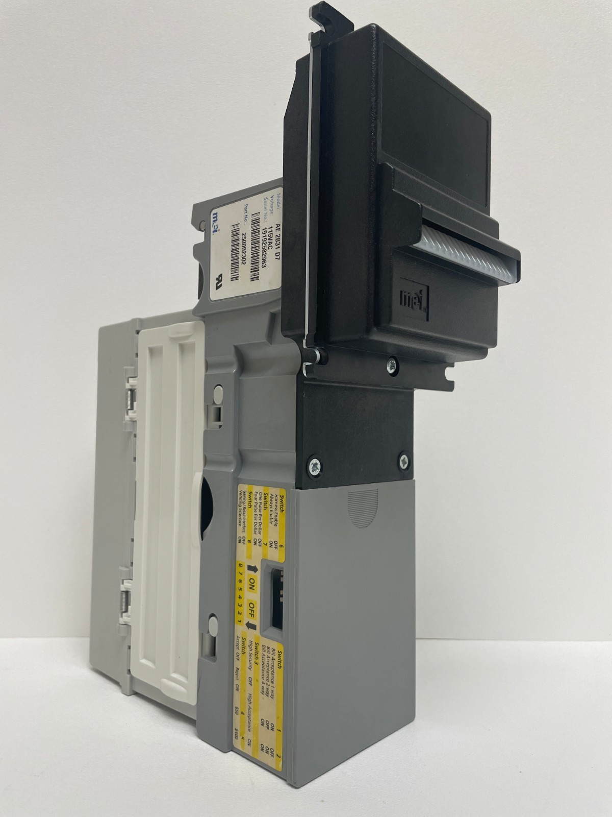 MEI Mars AE 2831 D7 bill acceptor, validator $1 - $100s  *COMPLETELY REBUILT*