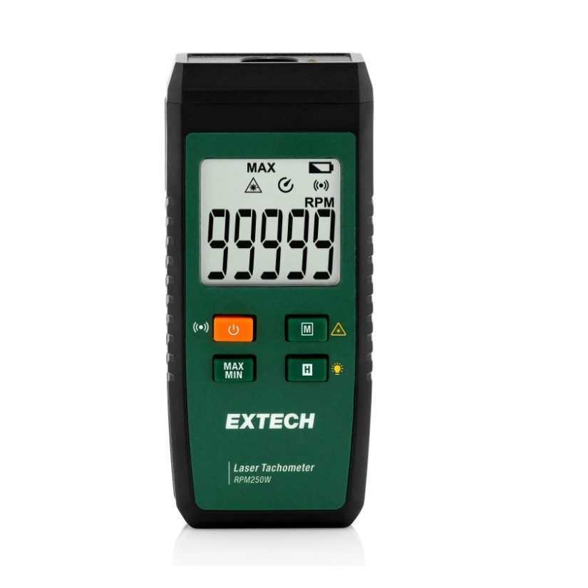 Extech RPM250W: Tachometer with Connectivity to ExView® App