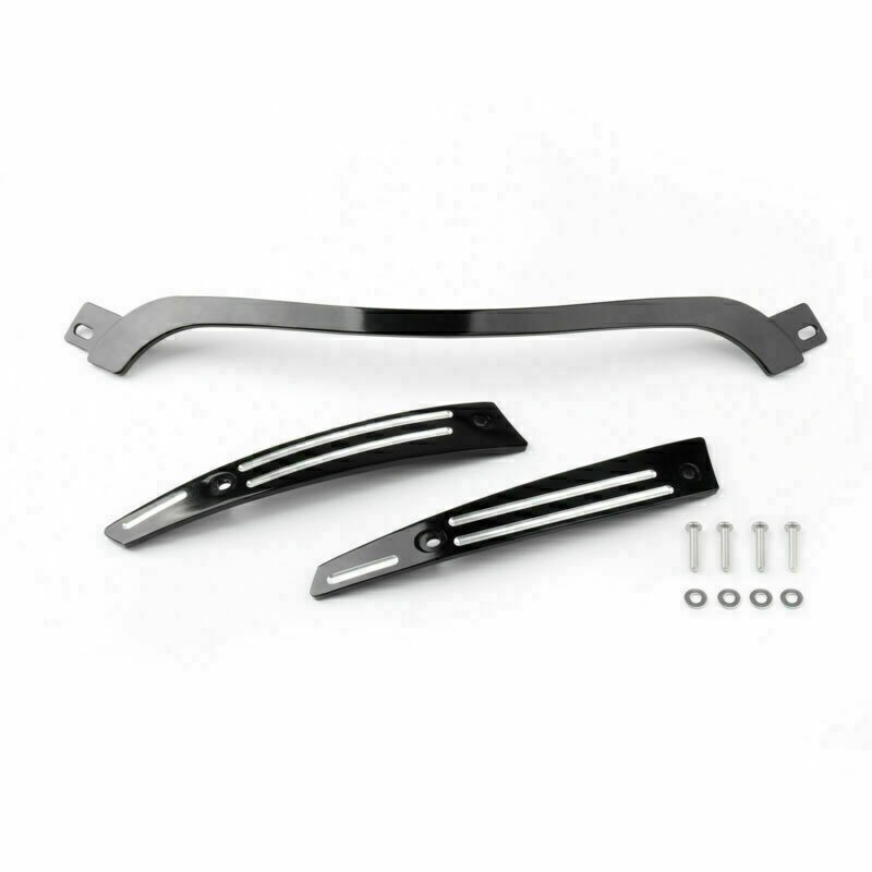 Black CNC Cut Billet Windshield Trim Fits FLTRX FLTR Road Glide 2014-17 2016 A #